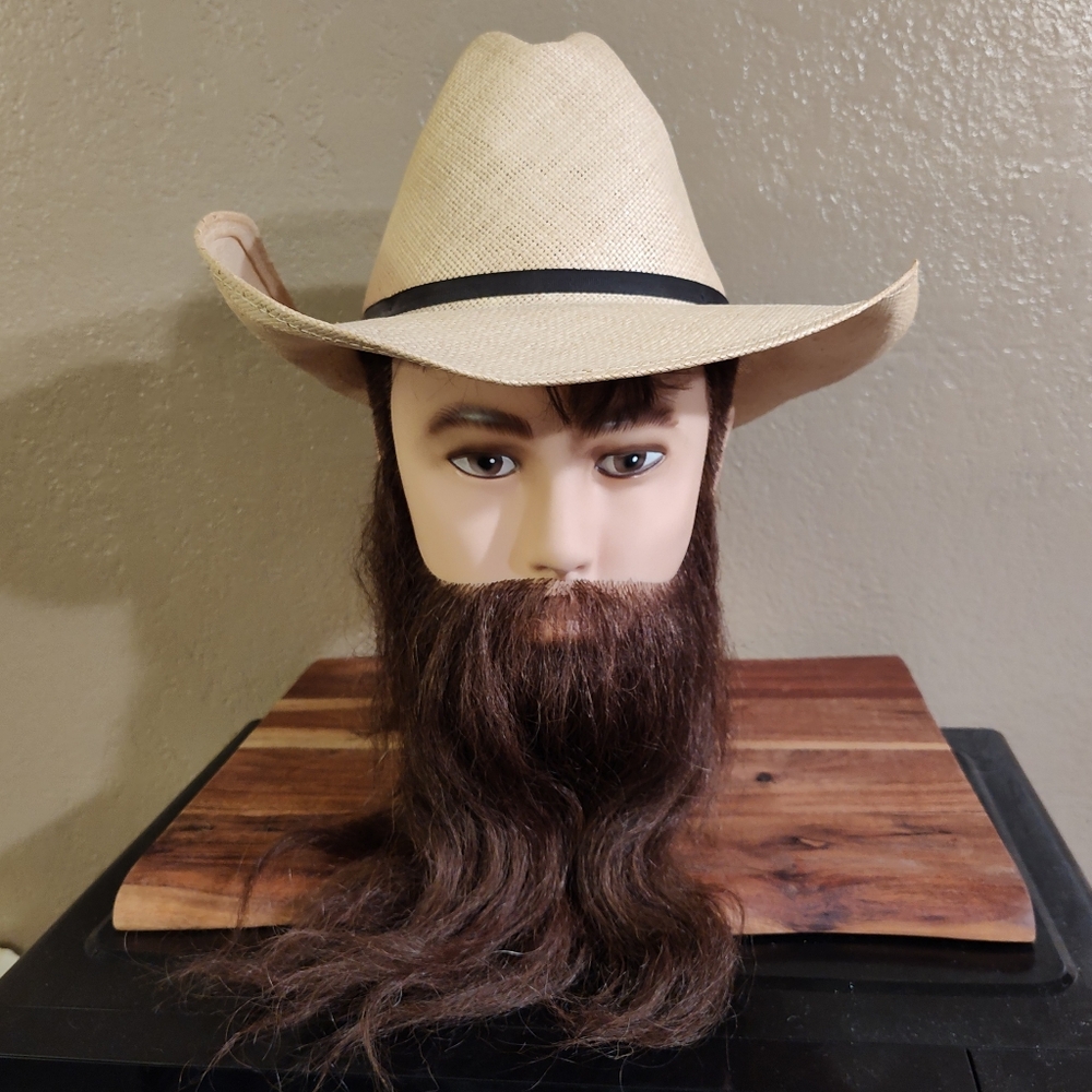 Rowell's Saddlery Genuine Shantung Cowboy Hat